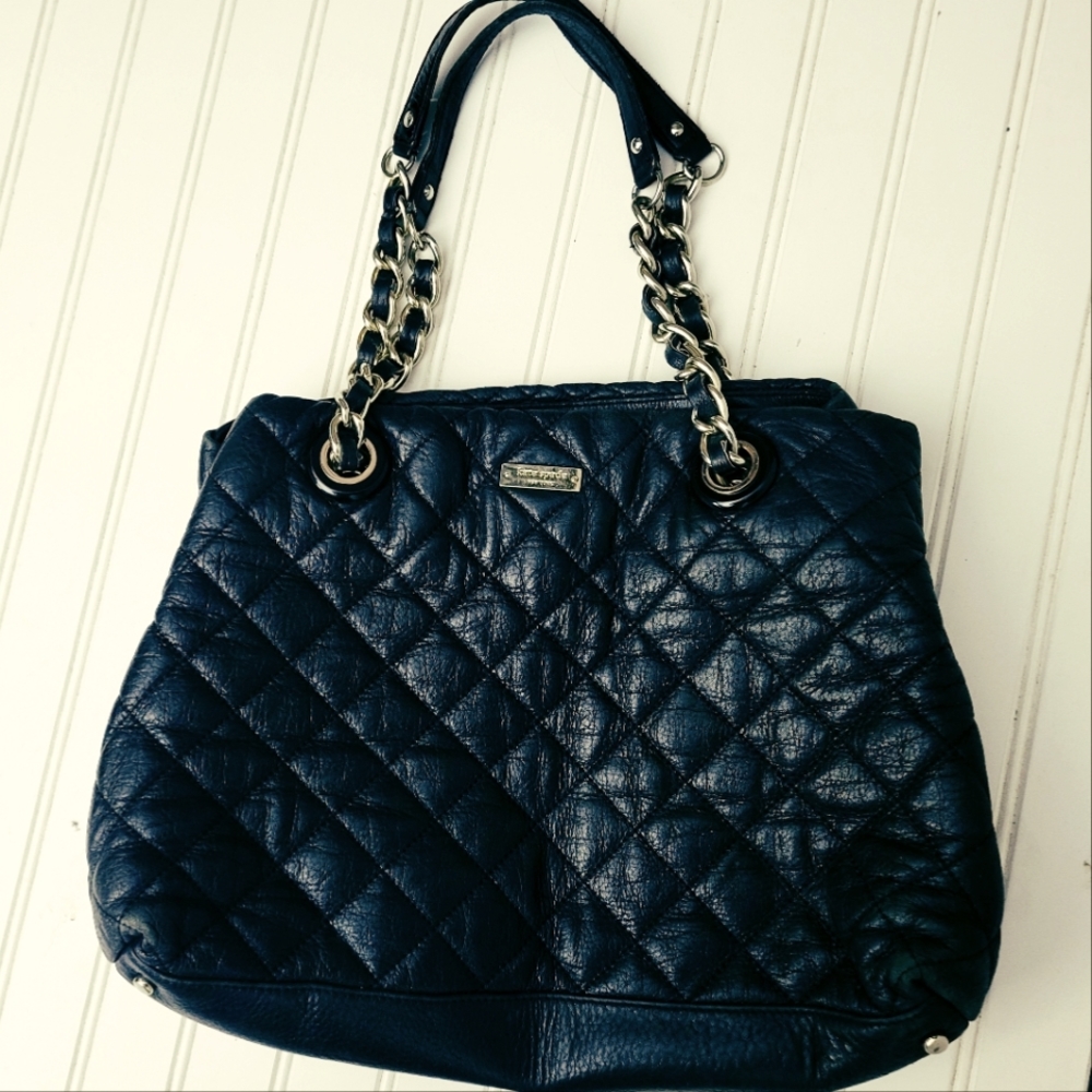 Kate spade quilted leather chain strap shoulder bag